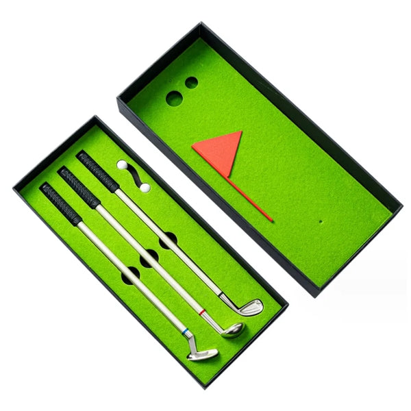 Golf Game Ballpoint Pens Gift Set