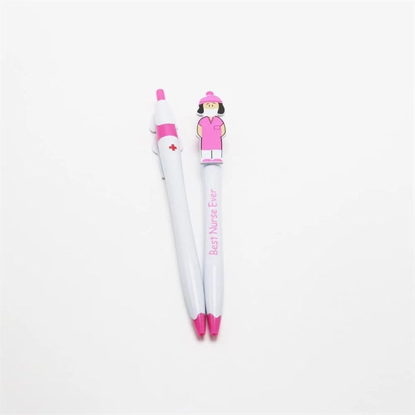 Cartoon Doctor Nurse Ballpoint Pen