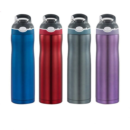 Insulated Water Bottle with Straw Lid 20 oz