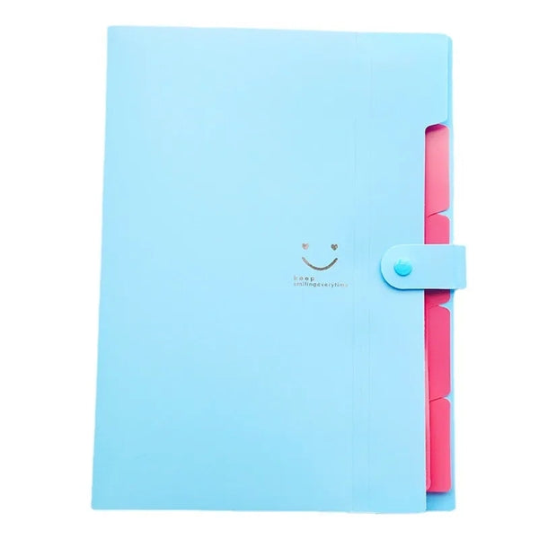 5-Pocket Colorful Drawer File folder