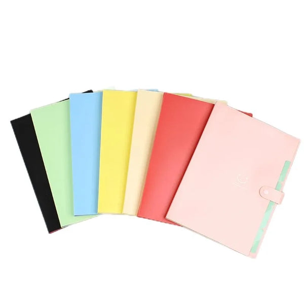5-Pocket Colorful Drawer File folder