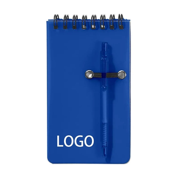 Spiral Pocket Jotter with Pen