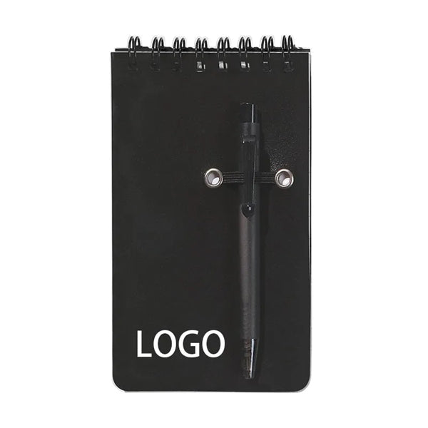 Spiral Pocket Jotter with Pen