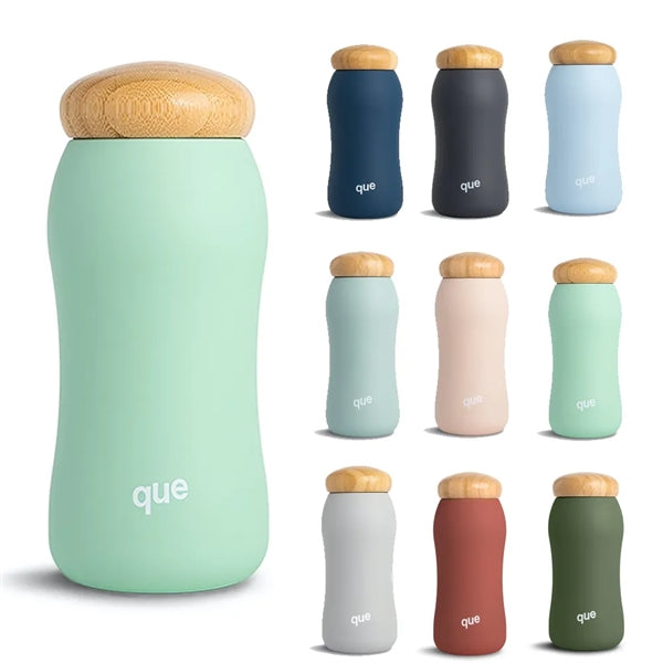 Que Stainless Steel 17oz Insulated Water Bottle