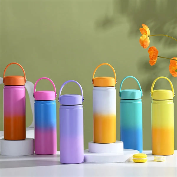 Stainless Steel Sport Color Changing Portable Water Cup