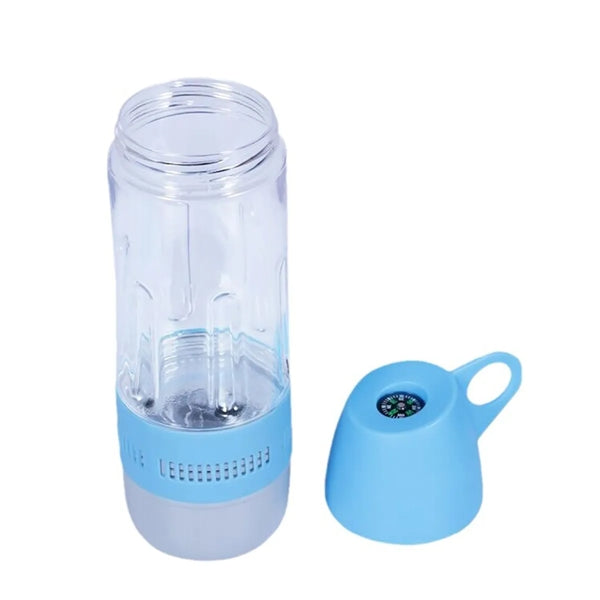 Bluetooth Speaker Portable Fashion Water Bottle With Compass