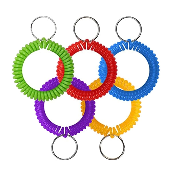 Spiral Wrist Coil Keyring