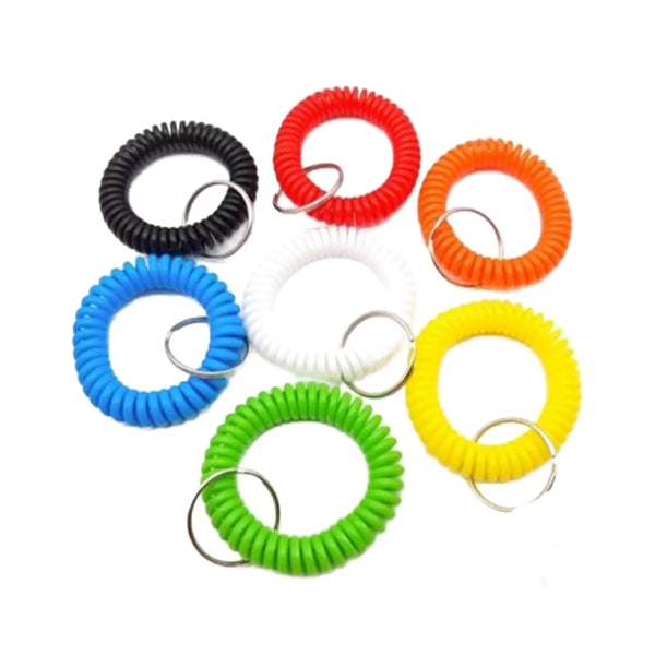 Spiral Wrist Coil Keyring