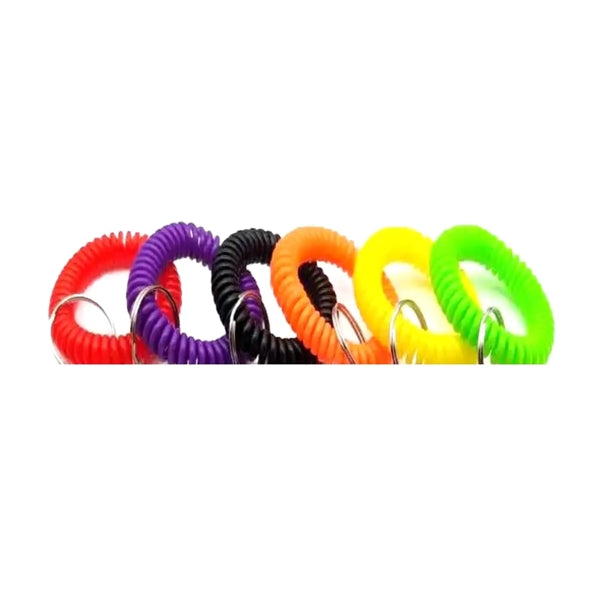 Spiral Wrist Coil Keyring