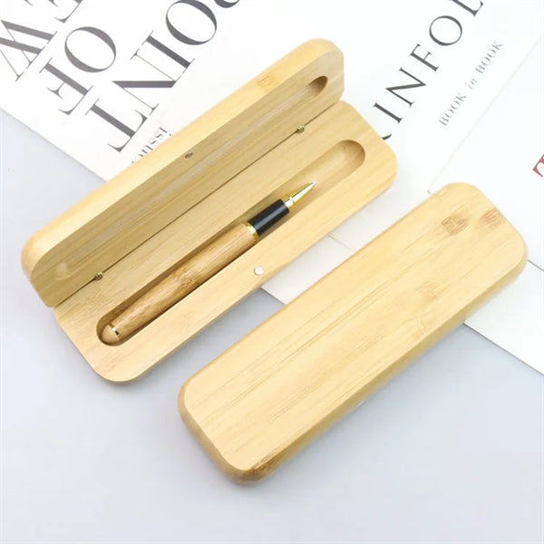 Eco Friendly Wooden Ballpoint Pen Pencil Set