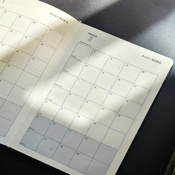 2024 Professional Leather Planner