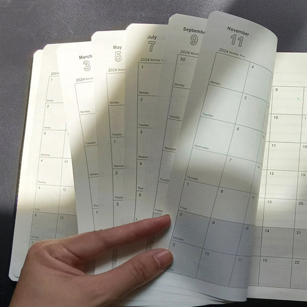 2024 Professional Leather Planner