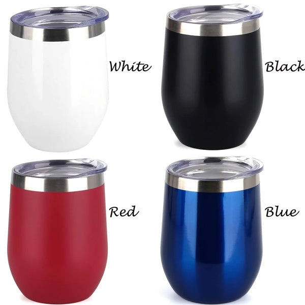 Vacuum Insulated Wine Tumbler with Lid