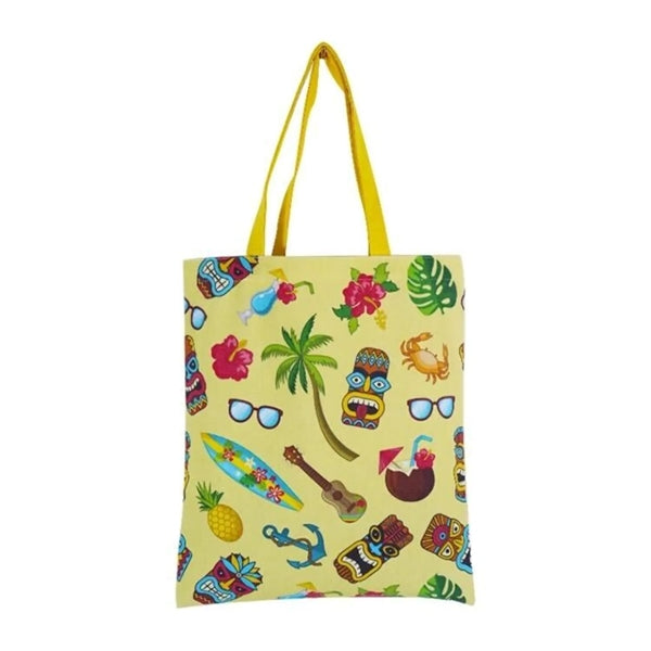 6 Oz. Sublimated Poly Canvas Convention Tote Bag (14" x 16")