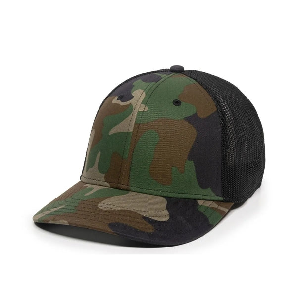 Outdoor Cap Structured Pro Flex Chino Twill Hat with Patch