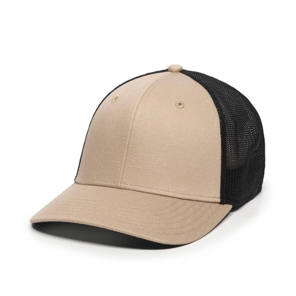 Outdoor Cap Structured Pro Flex Chino Twill Hat with Patch