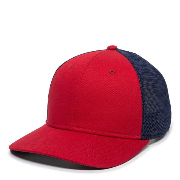 Outdoor Cap Structured Pro Flex Chino Twill Hat with Patch
