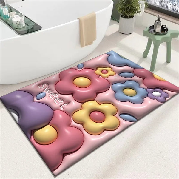 3D Diatom Ooze Rugs