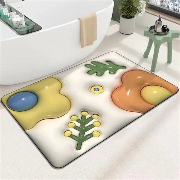3D Diatom Ooze Rugs