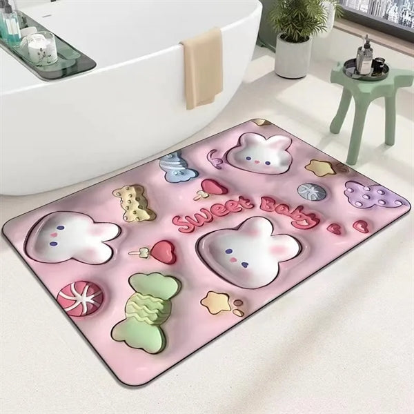 3D Diatom Ooze Rugs