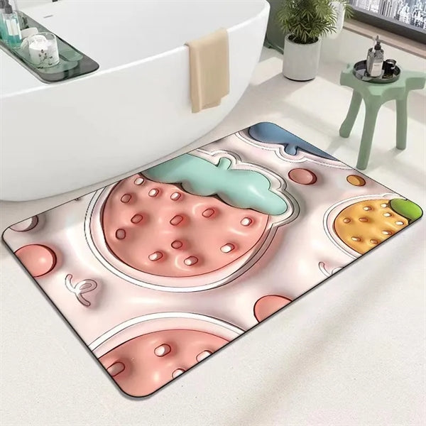 3D Diatom Ooze Rugs