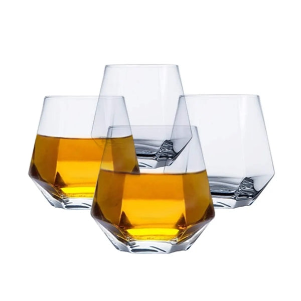 12 Oz PET Stemless Plastic Wine Glass