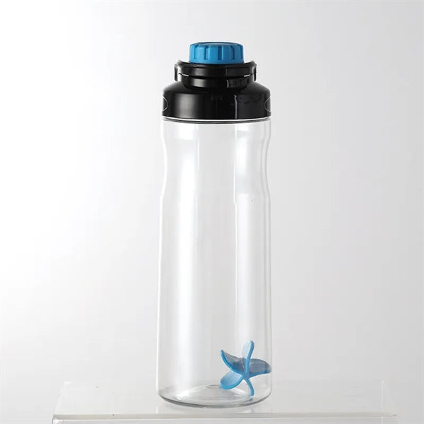 Fitness portable shake milkshake bottle