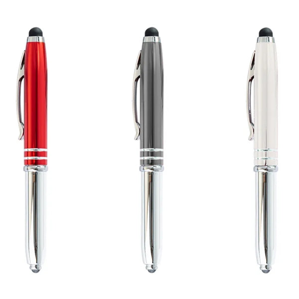 3 In 1 Stylus/Light Metal Pen