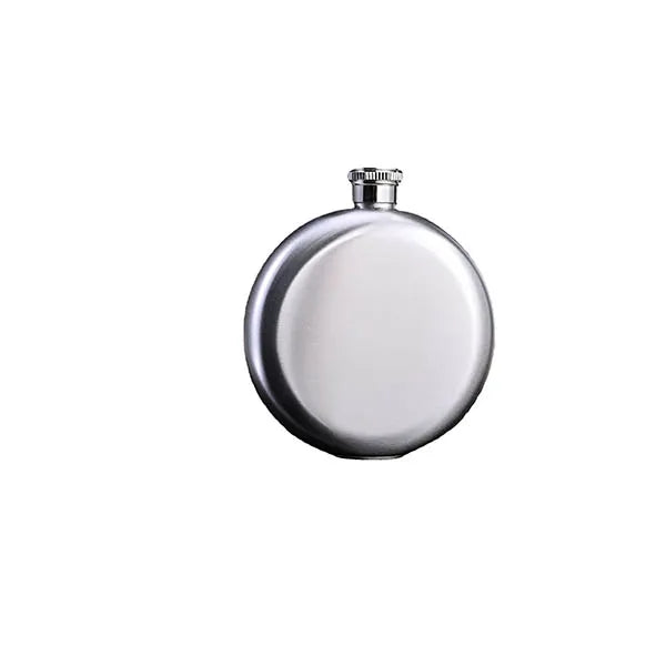 5 Oz Stainless Steel Round Flask