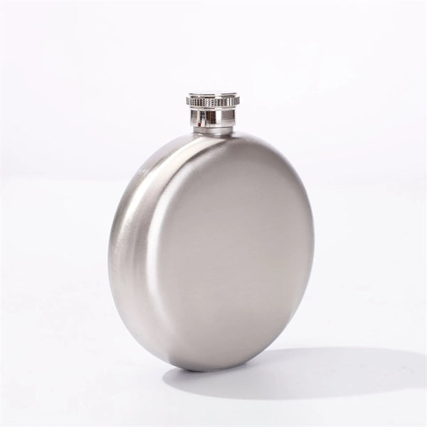 5 Oz Stainless Steel Round Flask