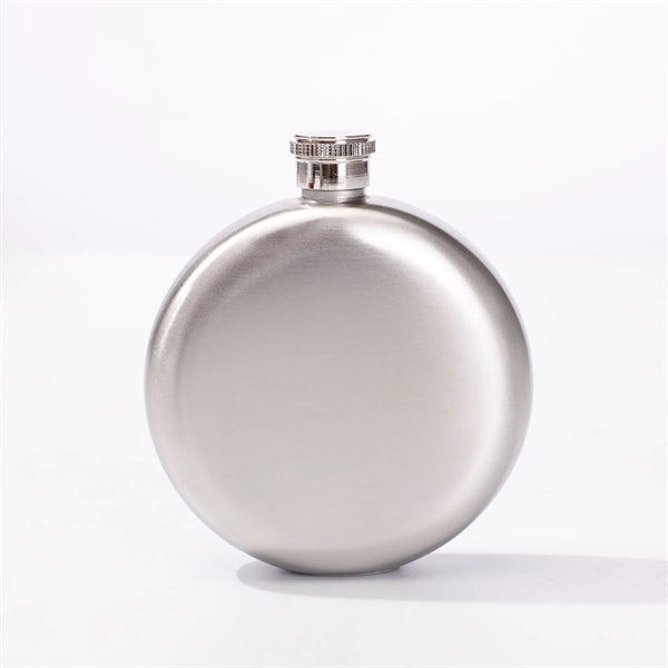 5 Oz Stainless Steel Round Flask