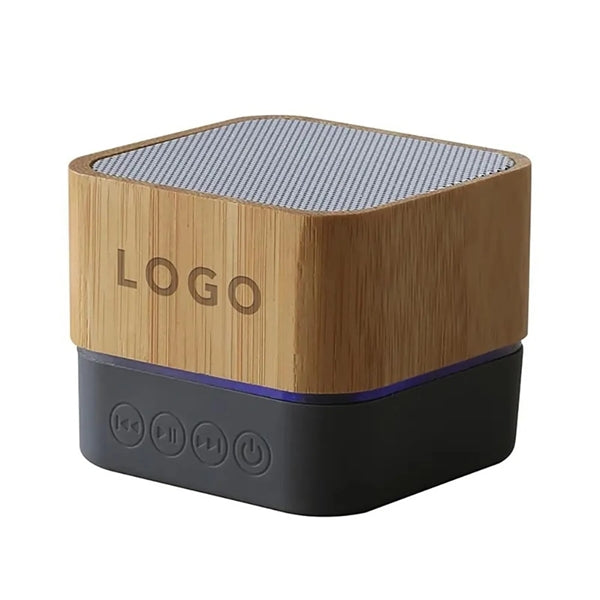 Bamboo Wood Portable Outdoor Bluetooth Mini Speaker