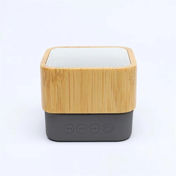 Bamboo Wood Portable Outdoor Bluetooth Mini Speaker