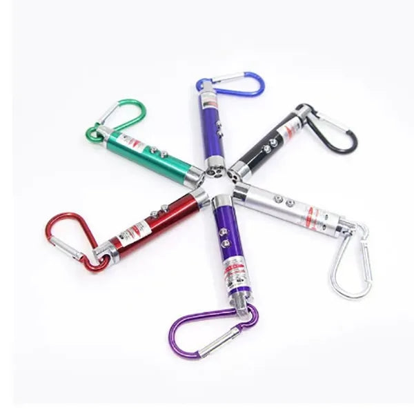 3 In 1 Laser Led Light Key Chain