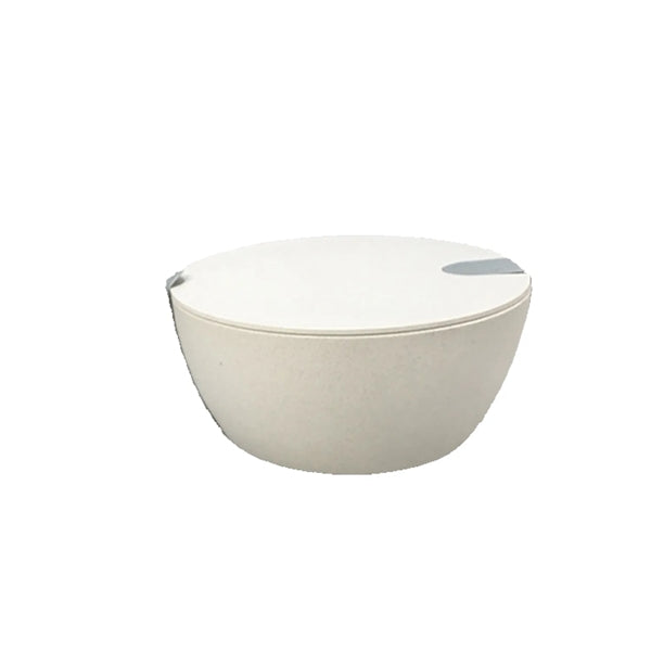 Straw Salad Bowl with Lid Customized Biodegradable