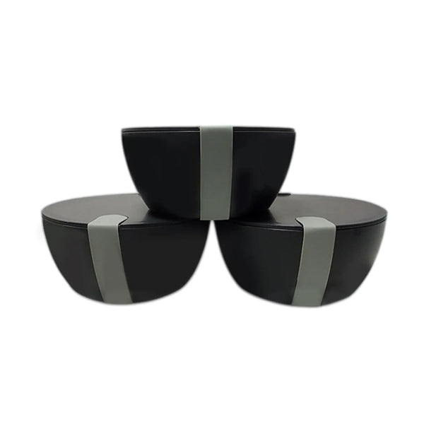 Straw Salad Bowl with Lid Customized Biodegradable