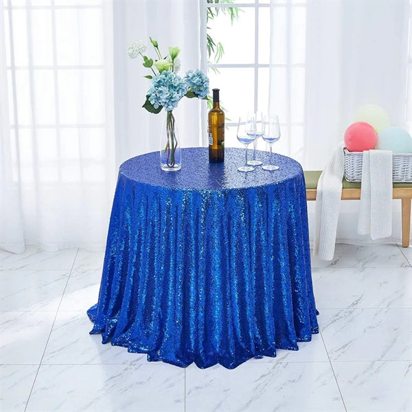 Round Sequin Tablecloth