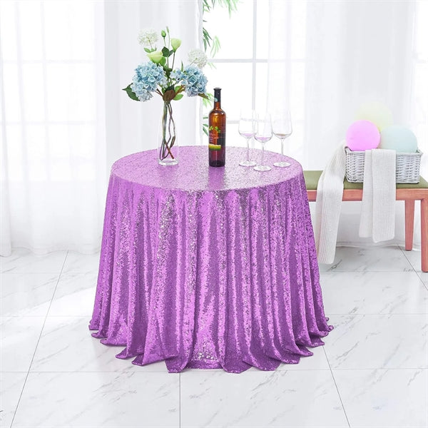 Round Sequin Tablecloth