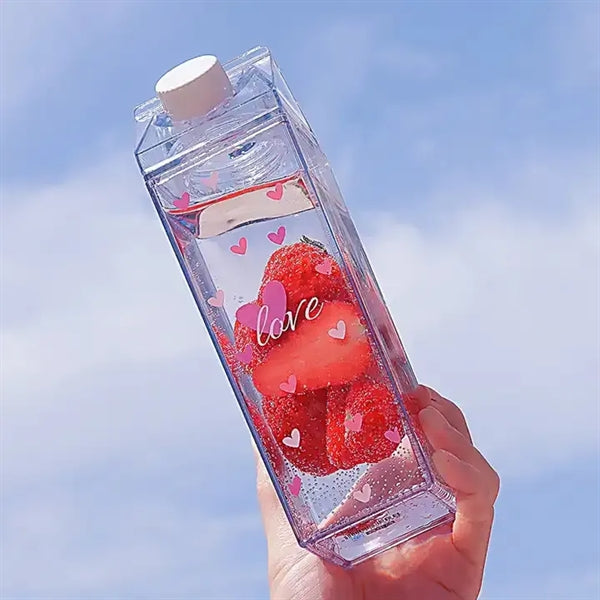17 oz Clear Milk Carton