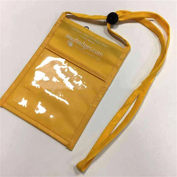 Event Badge Holder Lanyard Neck Wallet