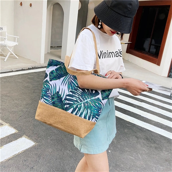 Beach Shopping Tote Bag