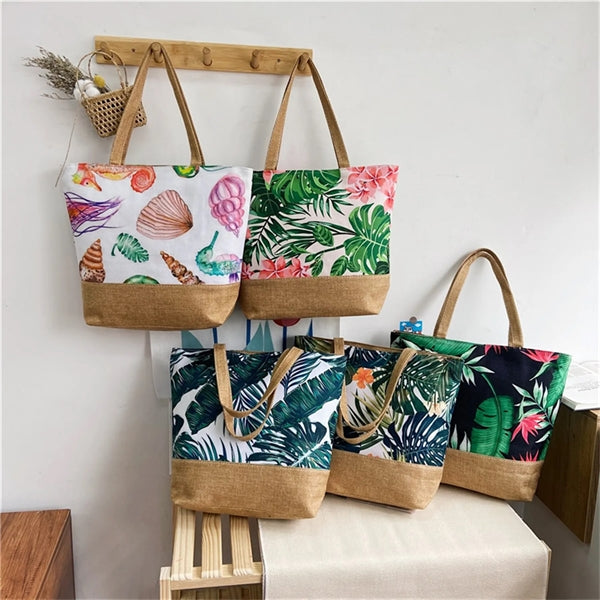 Beach Shopping Tote Bag