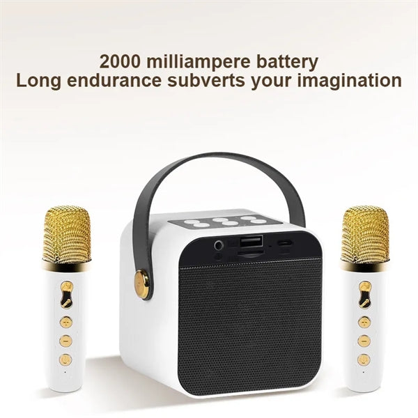 Portable Wireless Speaker With Microphone
