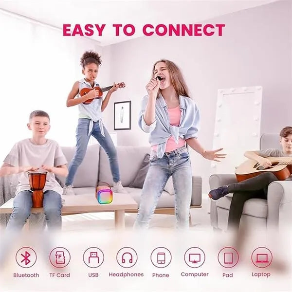 Portable Wireless Speaker With Microphone