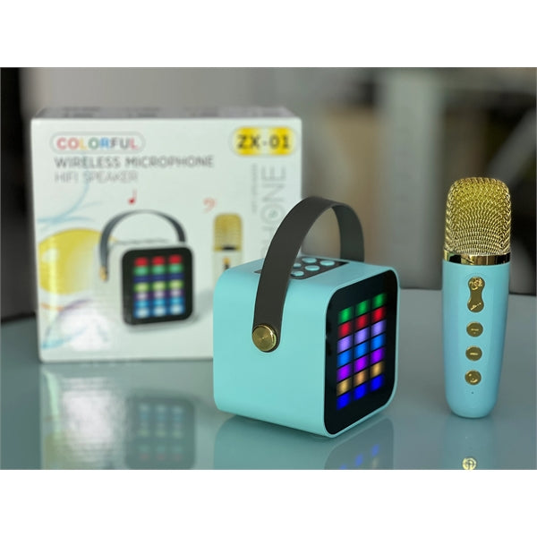 Portable Wireless Speaker With Microphone