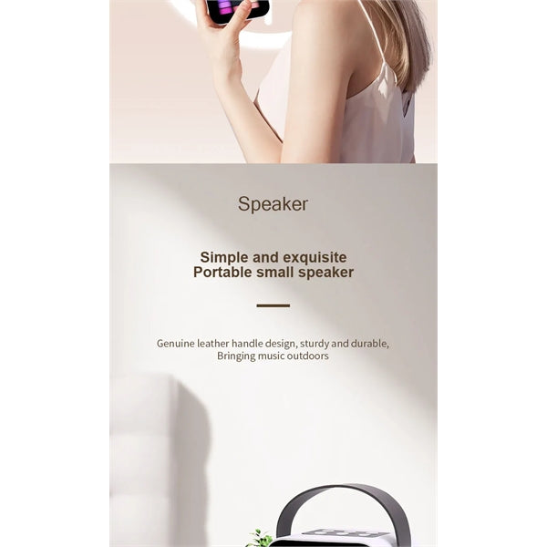 Portable Wireless Speaker With Microphone