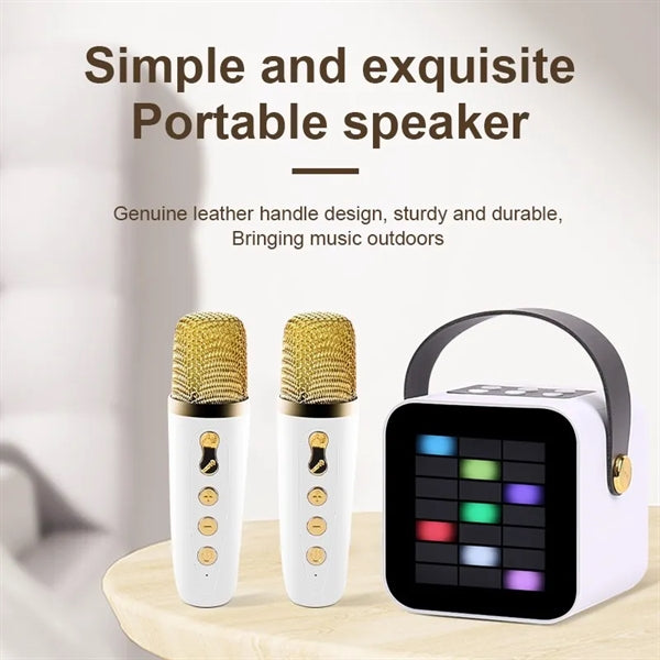 Portable Wireless Speaker With Microphone