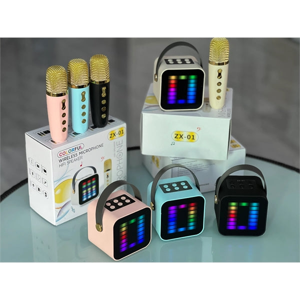 Portable Wireless Speaker With Microphone