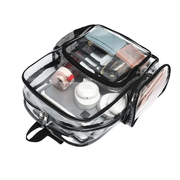 Fashion New Transparent Large Capacity Casual Backpack