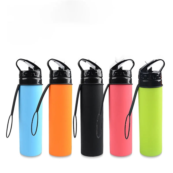 Water Sports Bottle Silicone Foldable